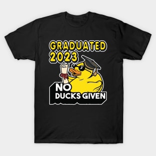 No Ducks Given - Graduated 2023 Graduation T-Shirt